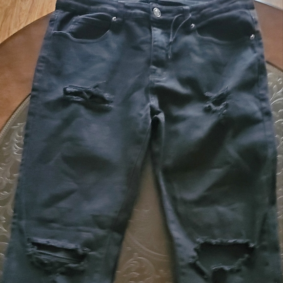 Mens black jeans - Picture 1 of 4